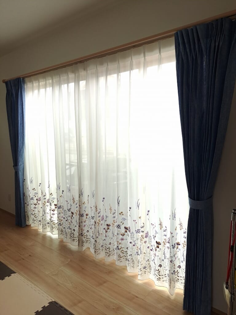 オーダーカーテンの施工例