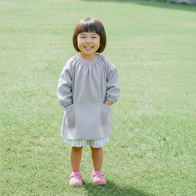 キッズスモック / ライトブルー