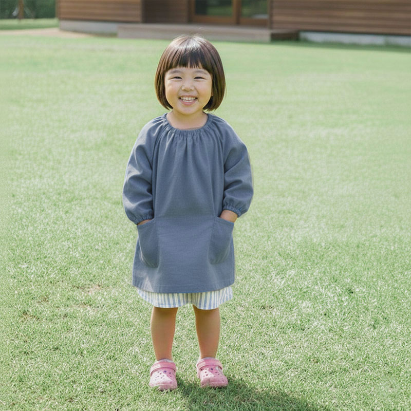 キッズスモック / デニム