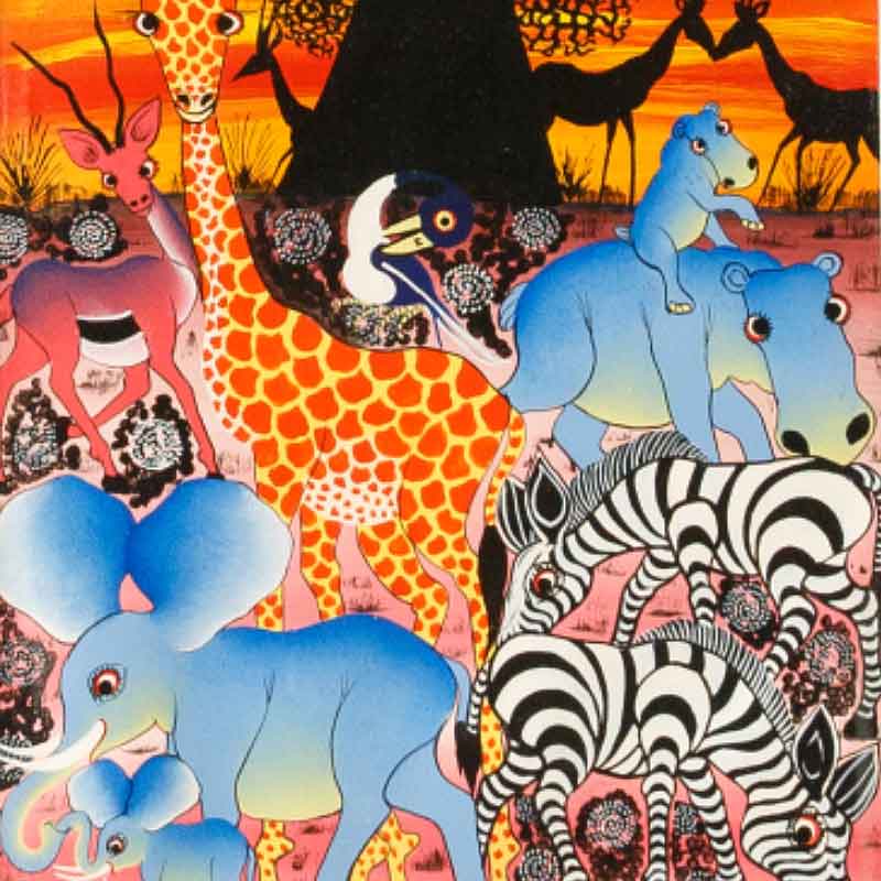 アフリカンアート33 / サファリ | ボー・デコール オンラインショップ