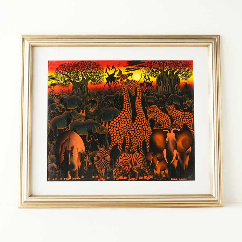 アフリカンアート40 / サファリ | ボー・デコール オンラインショップ
