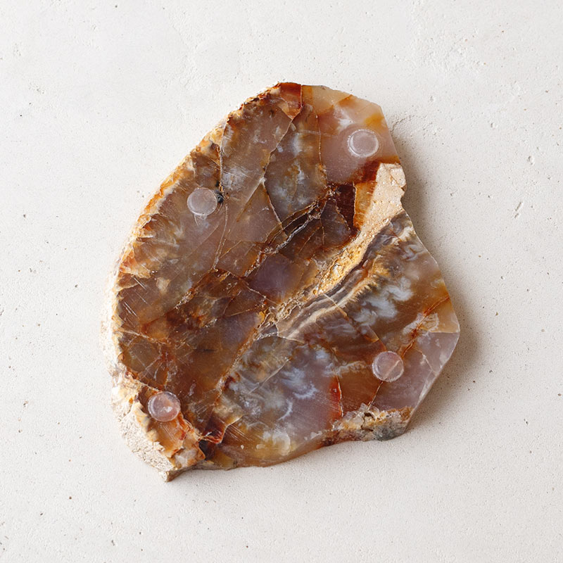 天然石の小物プレート