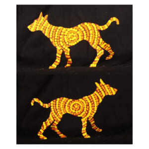 No.08ds / ドッグ 置物 / アボリジナルアート | ボー・デコール