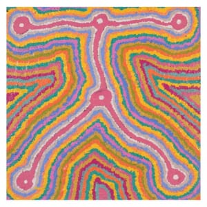アボリジニ アート オーストラリアからの お土産としてよく選ばれる柄が この