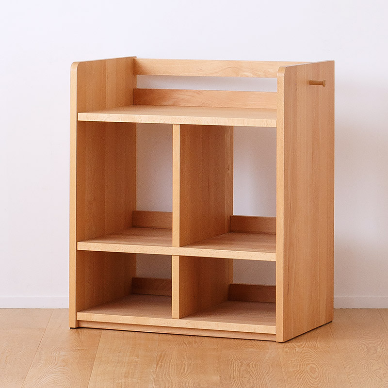 天然木のランドセルラック