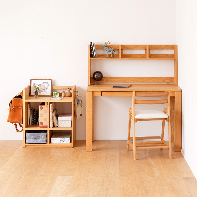 天然木のランドセルラック