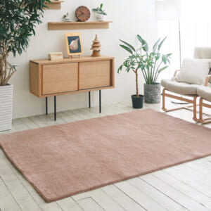 ウールラグ ハグみじゅうたん てざわり無地 マーヴ ER7006