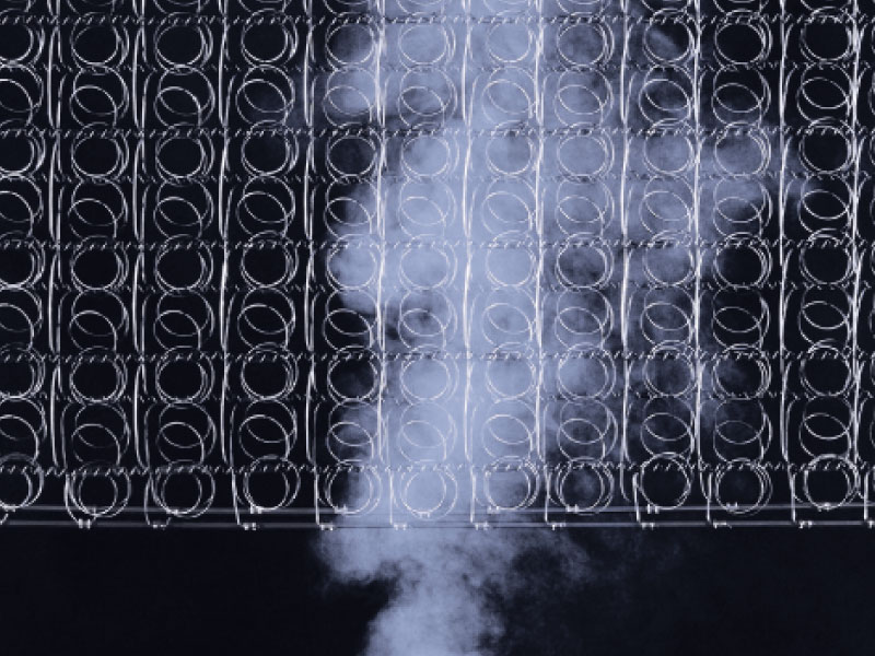 適度な硬さのマットレス