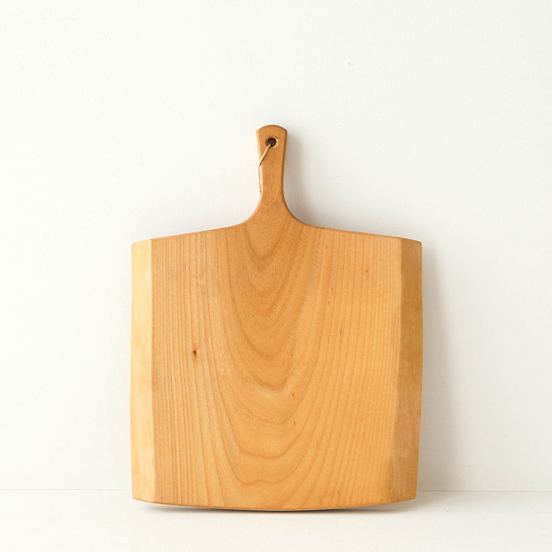 katajiya 木製 カッティングボード まな板 国産 ヤマザクラ 無垢材 中