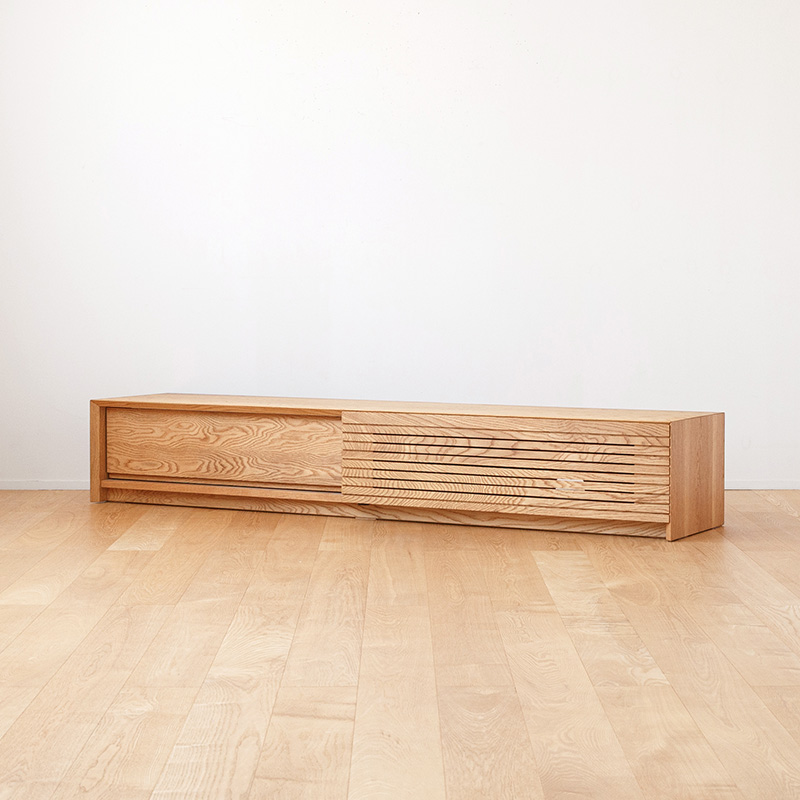 ナラ材の大収納テレビボード [展示品] | ボー・デコール オンライン 