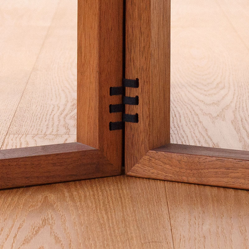 屏風脚のローテーブル