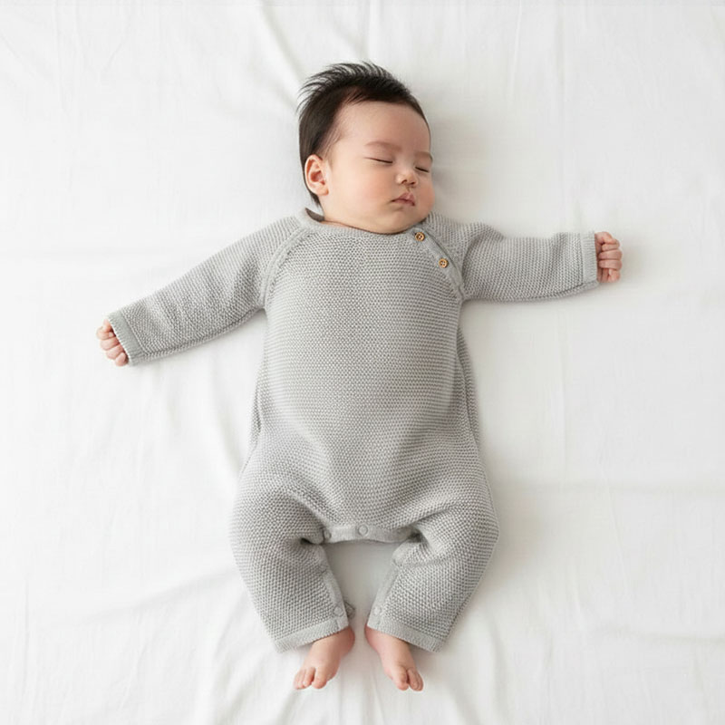 ロンパース / バニラグレー