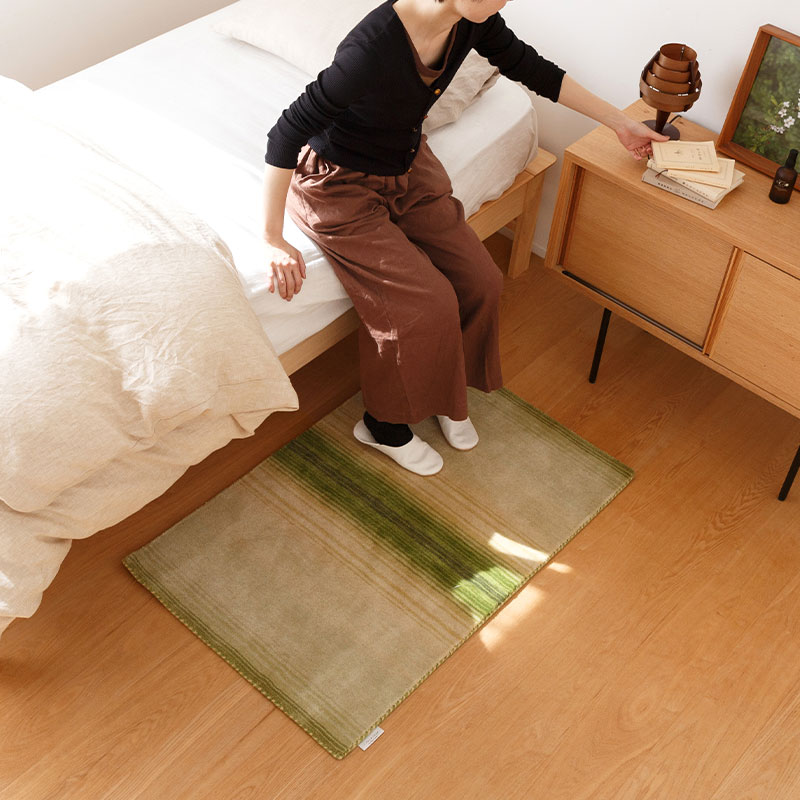 6177Eroom 玄関マット 新緑(グリーン)