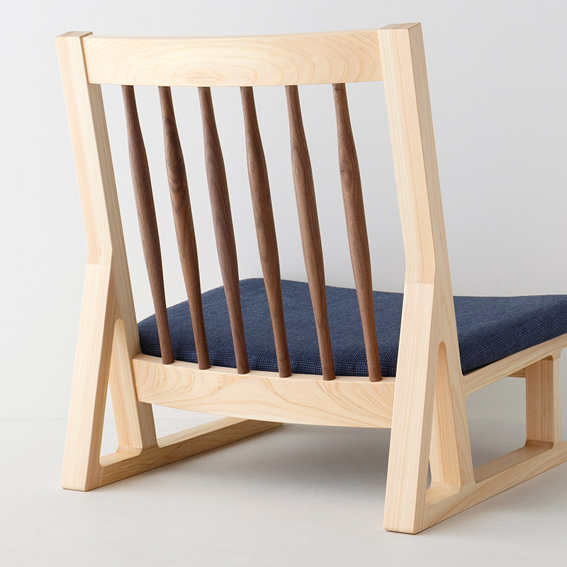 国産材で出来た座椅子 | ボー・デコール オンラインショップ