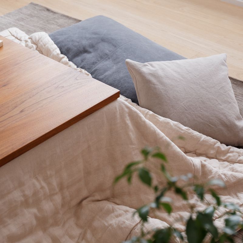 天然木のこたつテーブル / シンプルデザインのコタツ | ボー・デコール