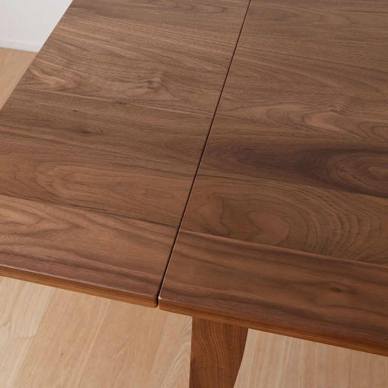 木製拡張ダイニングテーブル 拡張テーブル B まる｜家具とダイニングテーブルの専門店キシル