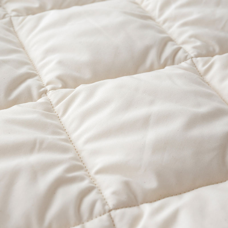 オーガニックコットン＆ウールのベッドパット