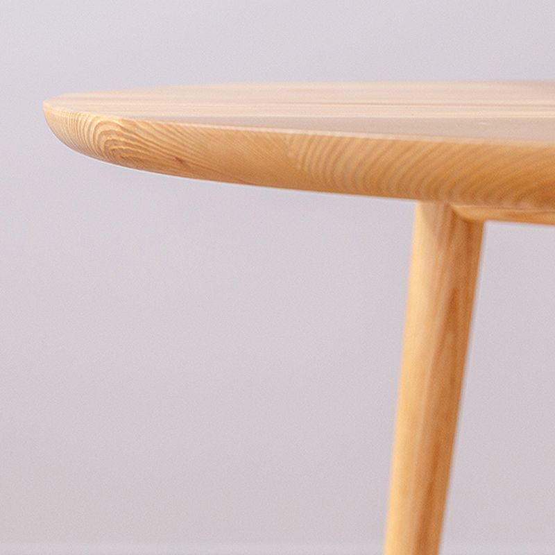 3本脚の丸テーブル(ダイニング/無垢材） 直径85/95 | ボー・デコール 