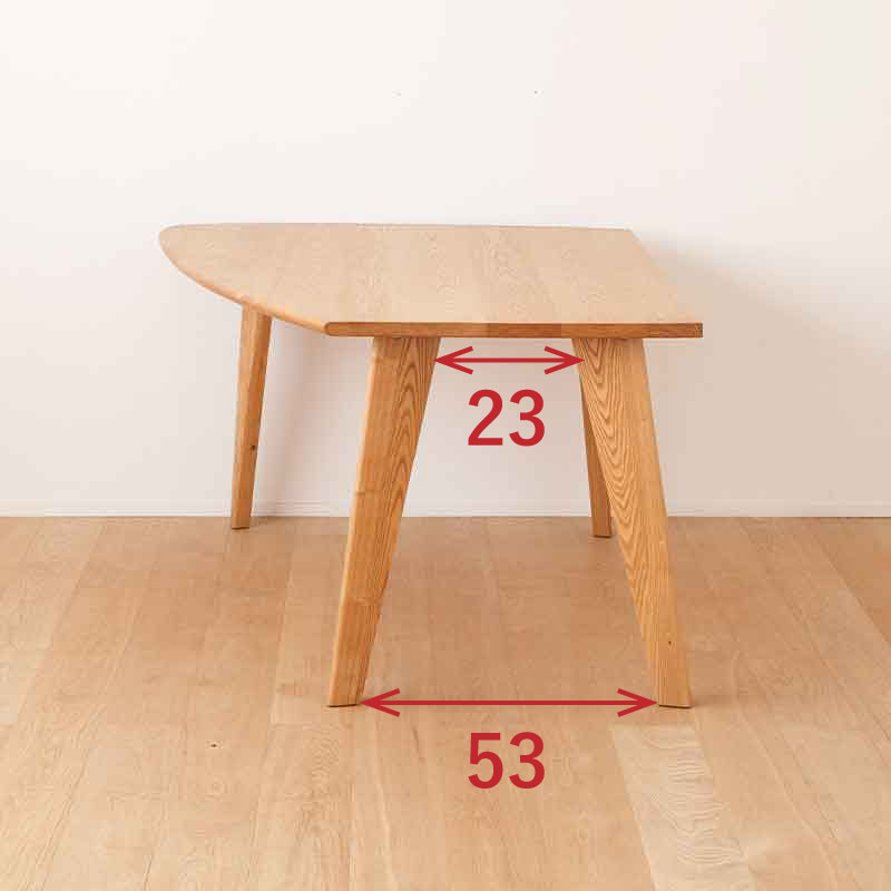 変形ダイニングテーブル　サイズ