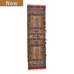 90s】超大判! L297cm モロッコ製 ヴィンテージラグ トライバルラグ 90s