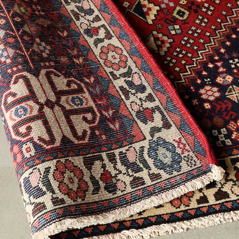 [シラーズ] イラン産 / 1980年代 / OR1032 / 裏面の様子