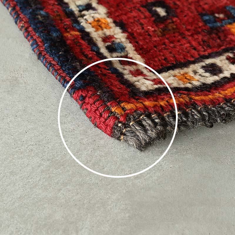 [シラーズ] イラン産 / 1990年代 / OR1093 / 47×80cm / 四隅に丸まるクセあり