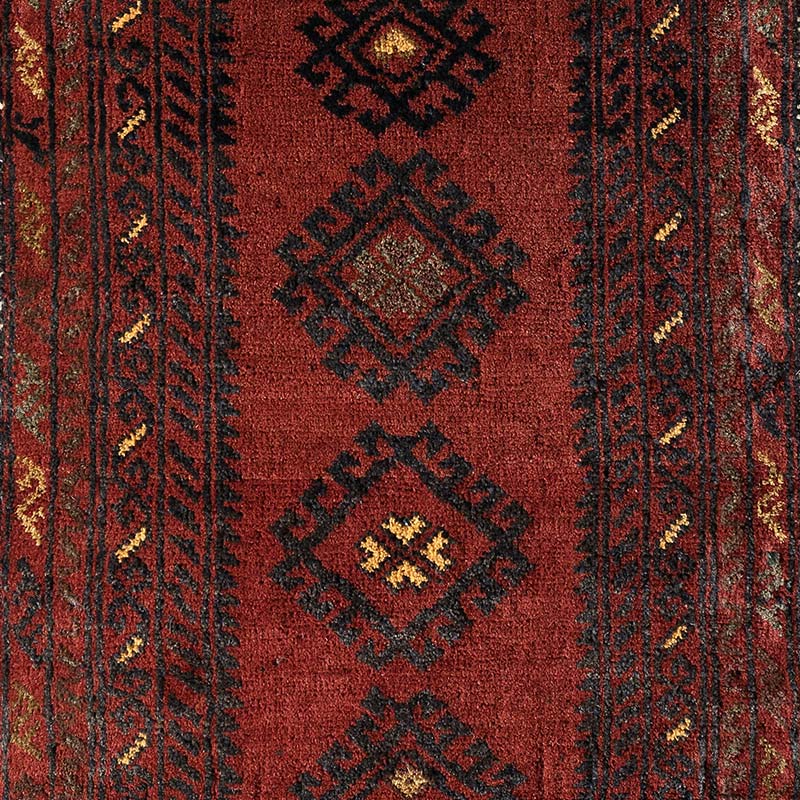 [ノマド] アフガニスタン産 / 1990年代 / OR1094 / 51×90cm / 実物に比較的近い色合い