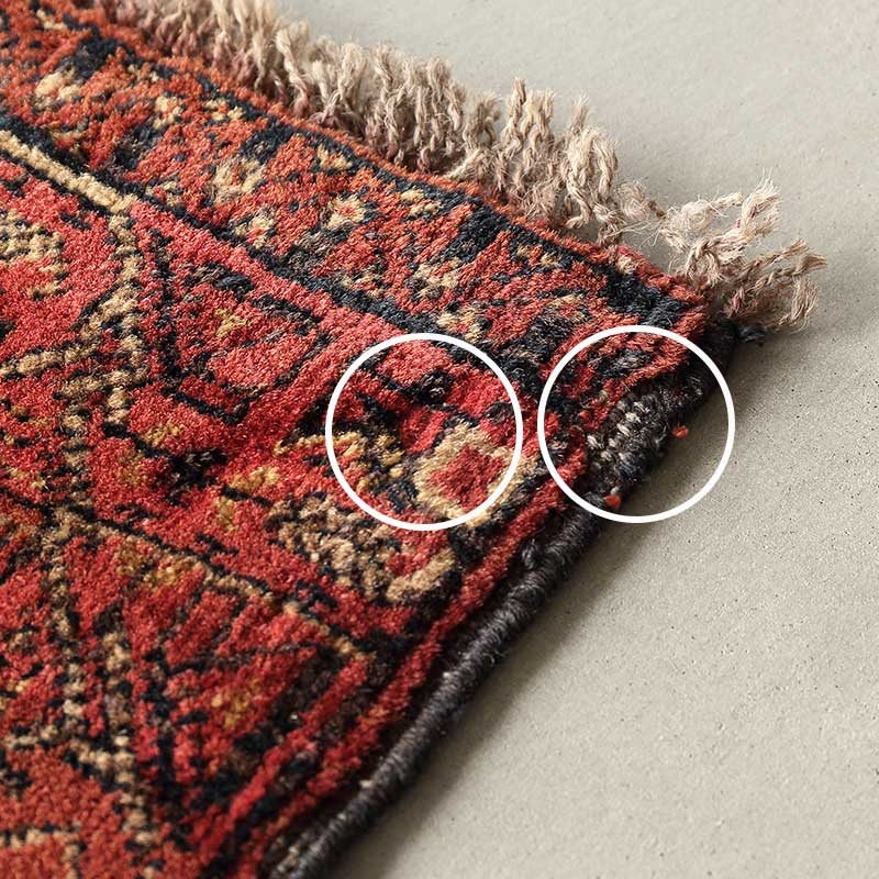 [トルクメン] 1990年代 / 76×54cm / OR1104 / 糸抜けあり