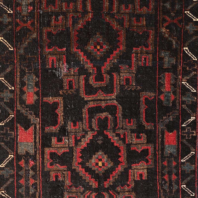 [バグラニ] アフガニスタン産 / 1990年代 / 55×93cm / OR1105 / 実物に比較的近い色合い