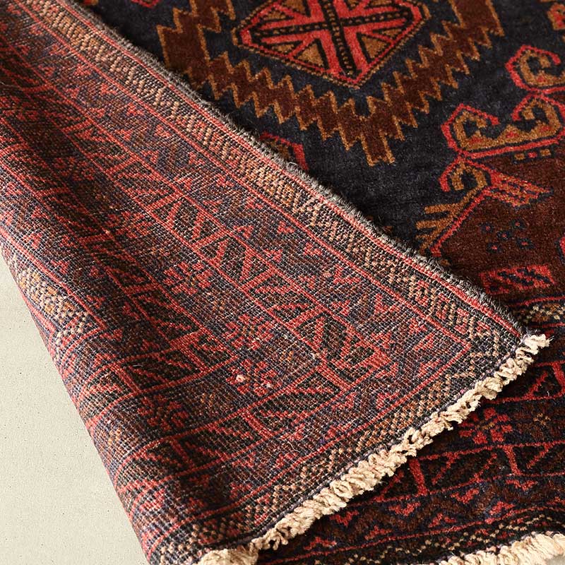 トライバルラグ[ラティフケール] アフガニスタン産 / 1990年代 / OR1114