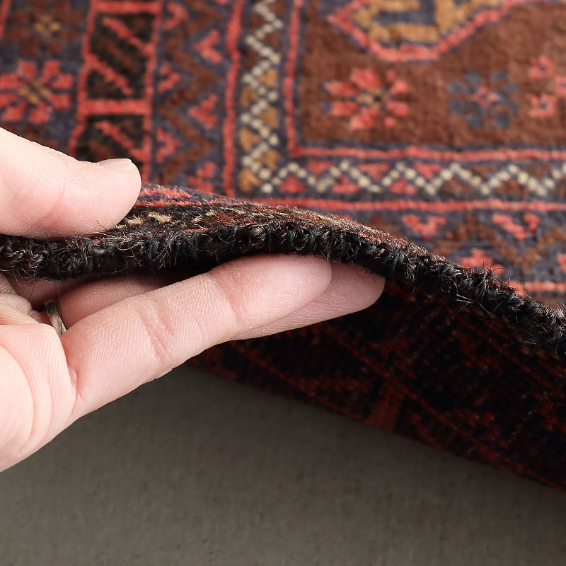 トライバルラグ[ラティフケール] アフガニスタン産 / 1990年代 / OR1114 / 厚み：約10mm