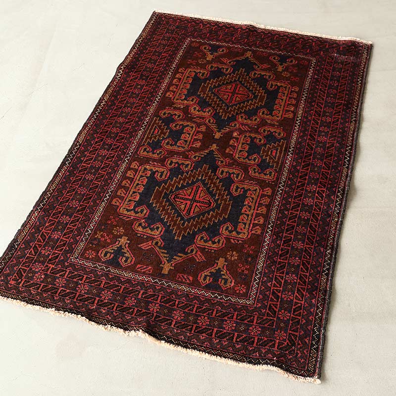 トライバルラグ[ラティフケール] アフガニスタン産 / 1990年代 / OR1114