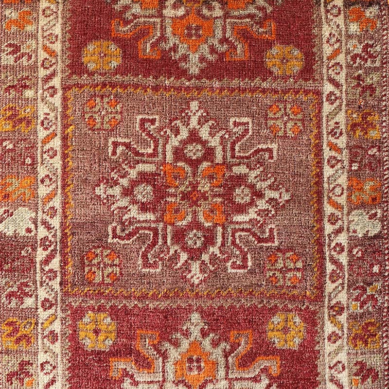[イラニ クルディッシュ] イラン産 / 1990年代 / OR1123 / 50×89cm / 実物に比較的近い色合い