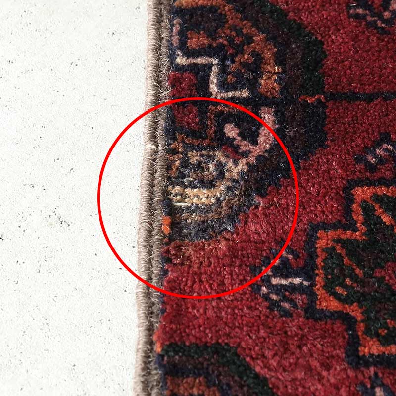 トライバルラグ ブハラ OR118-2105045 糸減り