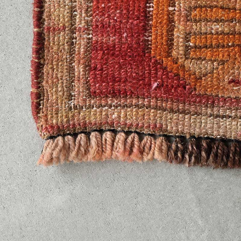 [シラーズ] イラン産 / 1950年代 / 86 × 183cm / OR503 / フリンジに色移りあり