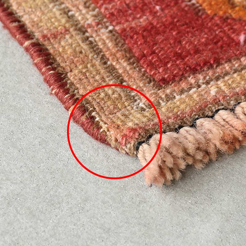 [シラーズ] イラン産 / 1950年代 / 86 × 183cm / OR503 / 角が丸々クセあり