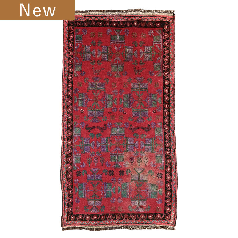 [バルーチ] アフガニスタン産 / 1970年代 / 98 × 184cm / OR513