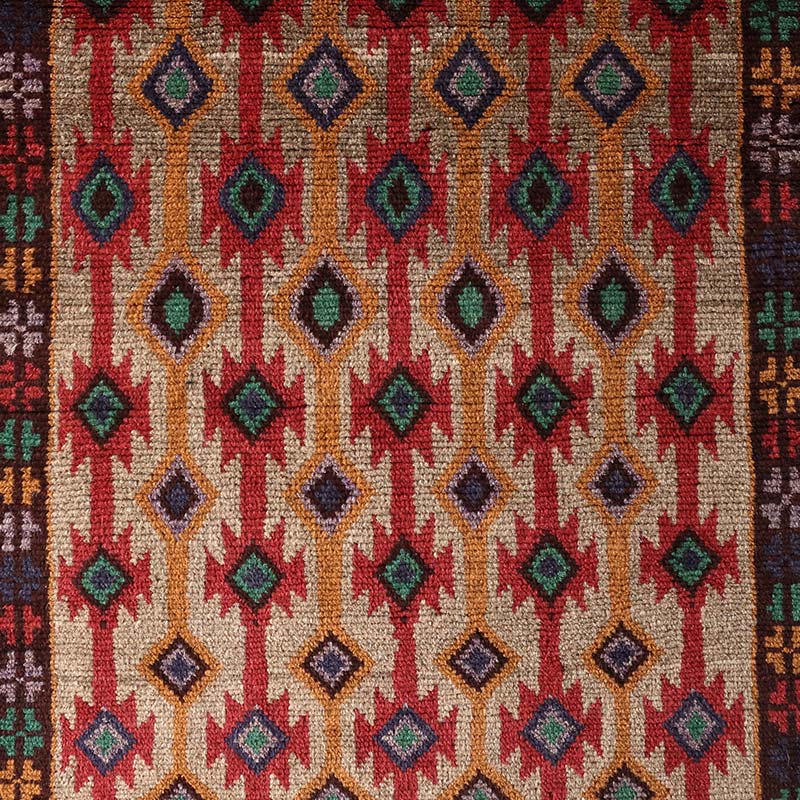 [バルーチ] 2000年代 / 83×115cm / OR823 / 実物に比較的近い色合い