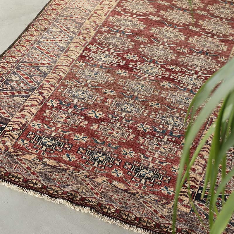 アフガニスタンハンドメイドトライブルラグ トライバルラグ[ヘラート] アフガニスタン産 / 1970年代 / OR909