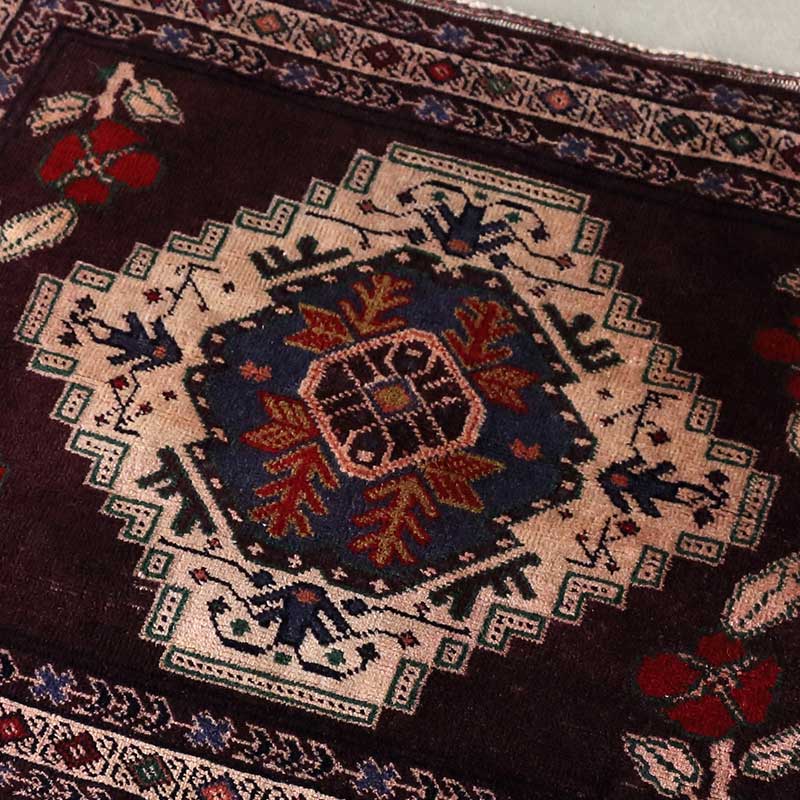 [マルダリ] 1990年代 / OR973 / 白色部分広範囲に赤紫の色移りあり