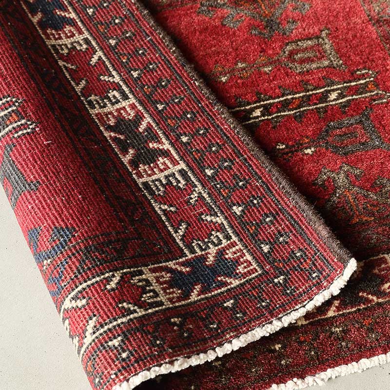 [ヘラート] アフガニスタン産 / 1990年代 / OR980 / 裏面の様子