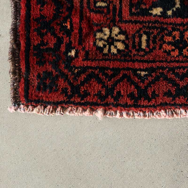 [バルーチ] 1990年代 / OR995 / フリンジに赤い色移りあり