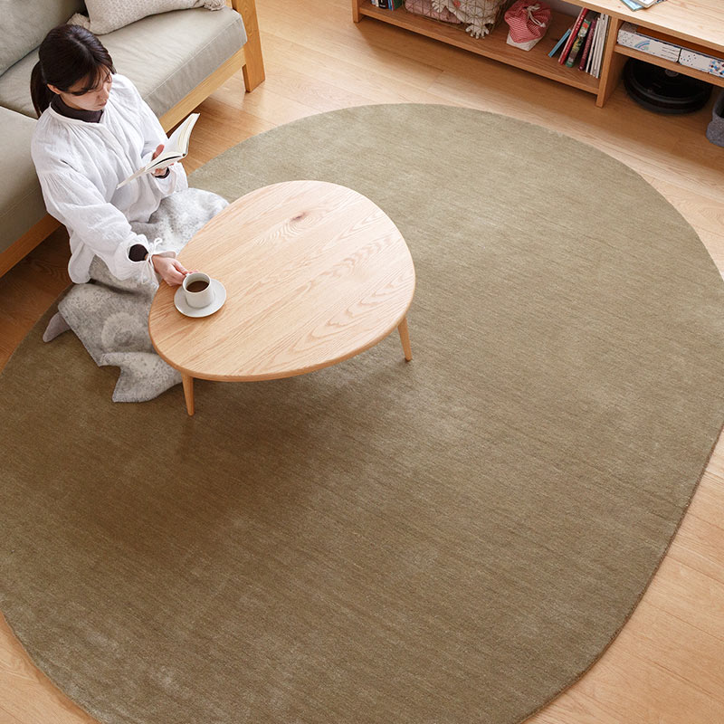 スタンダードウールラグ [サンドベージュオーバル / RP6203SBOV]