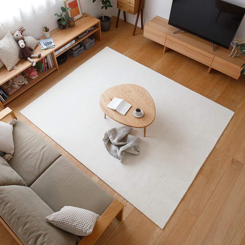 スタンダードウールラグ ホワイト