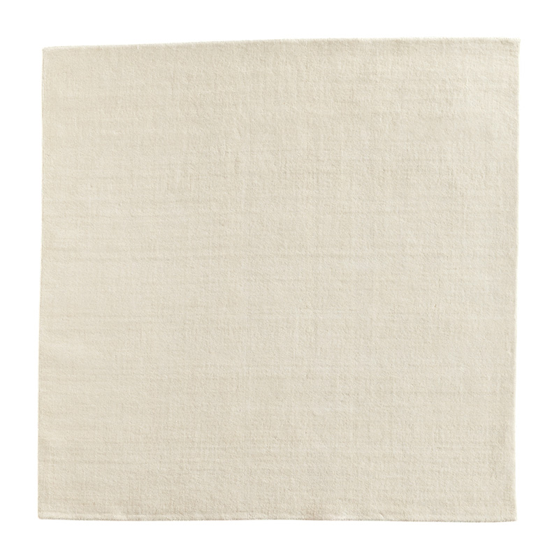 スタンダードウールラグ ホワイトスクエア