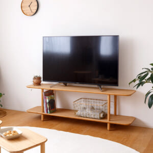 竹のローボード