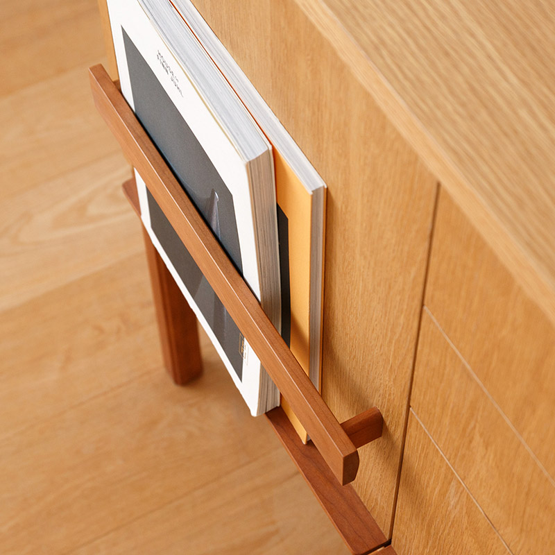 マガジンラック付き収納ボード