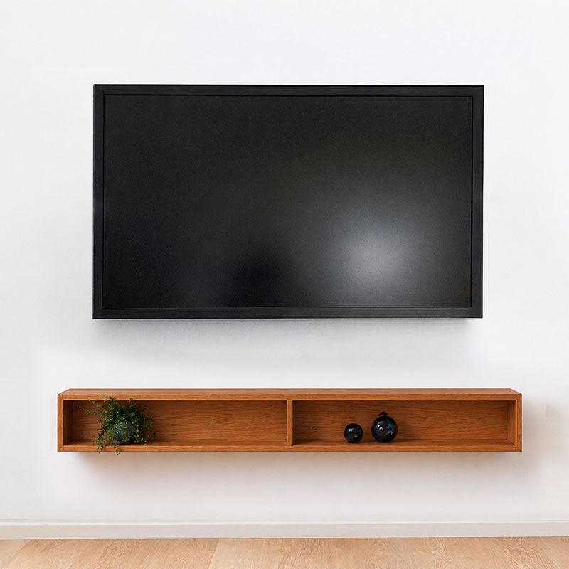 奥行きと高さが選べる壁掛け（フロート）テレビボード