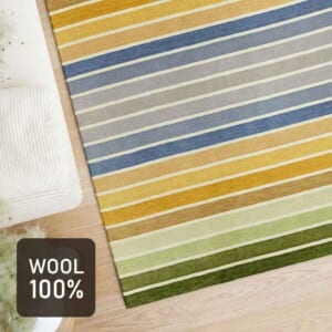 ヴィンテージ風ラグ【試作品】 ウール100％絨毯 [hk03 カイセリ