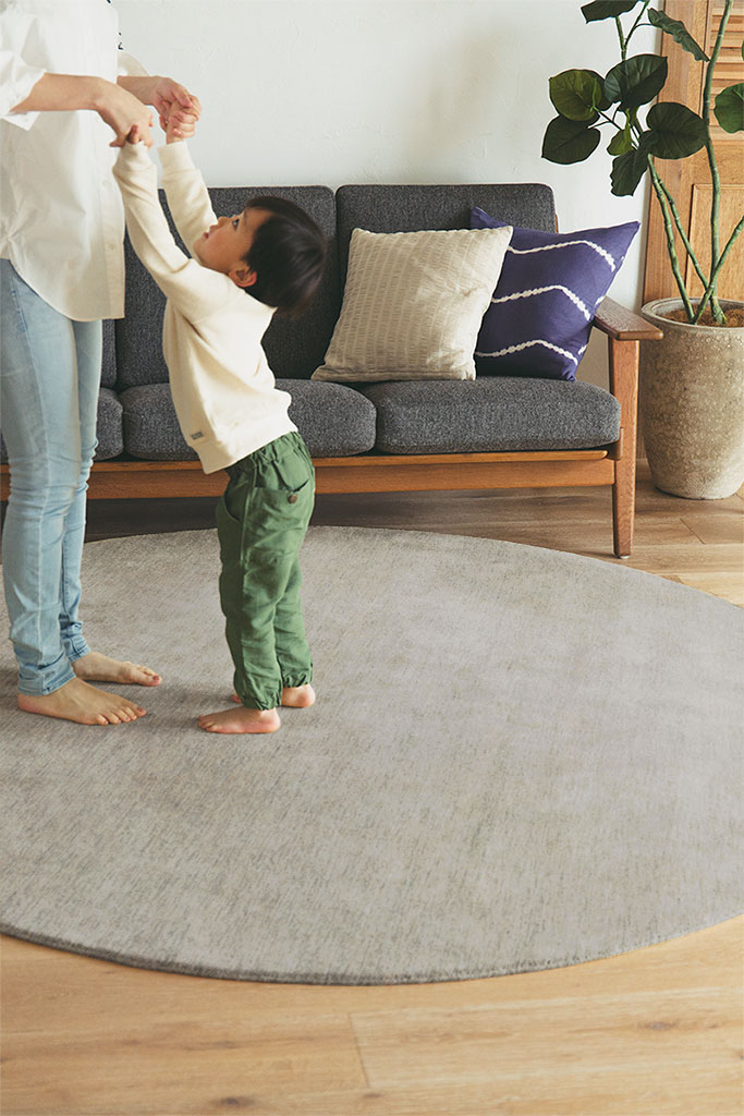 ライトグレー 150circle (約150cm 円形)
